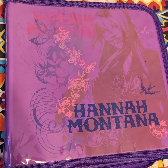 Source Unknown Other - Zippered Hannah Montana case